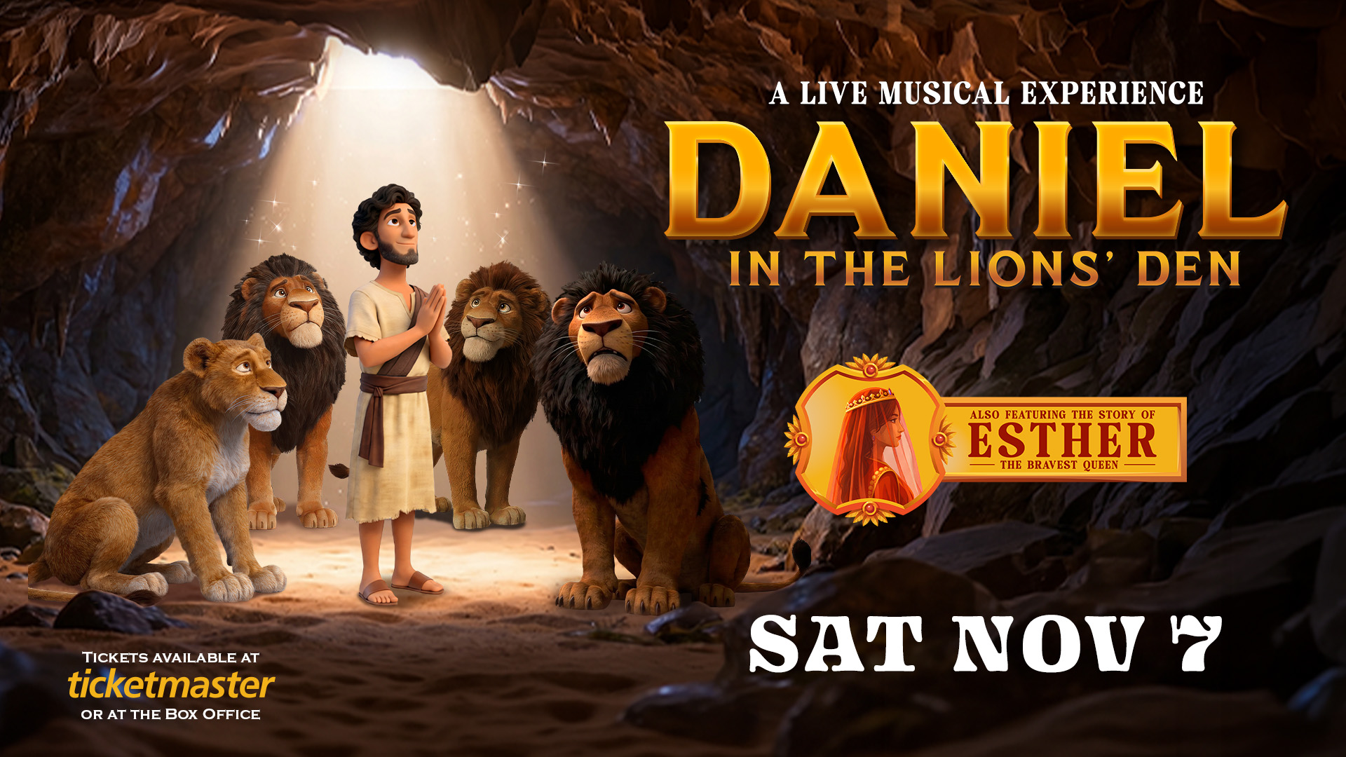 Daniel in the Lions' Den and Esther: The Bravest Queen 
